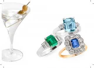Colombian Emerald and diamond ring - slide 1