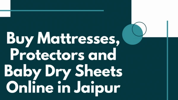 How to protect your mattress from waterproof mattress protector Jaipur?