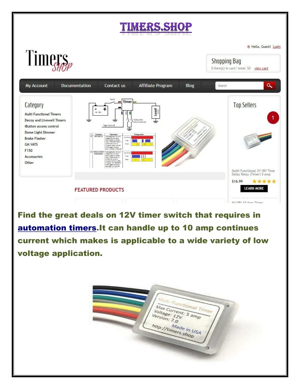 find the great deals on 12v timer switch that