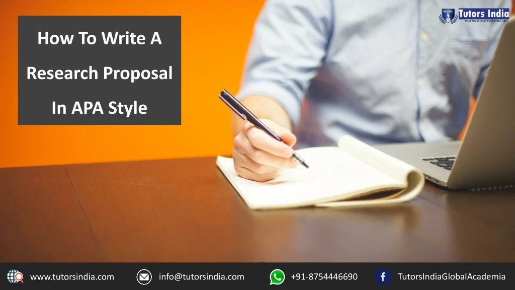 how to write a research proposal in apa style