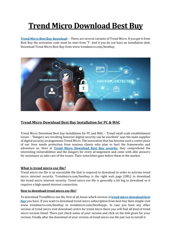 trend micro download best buy