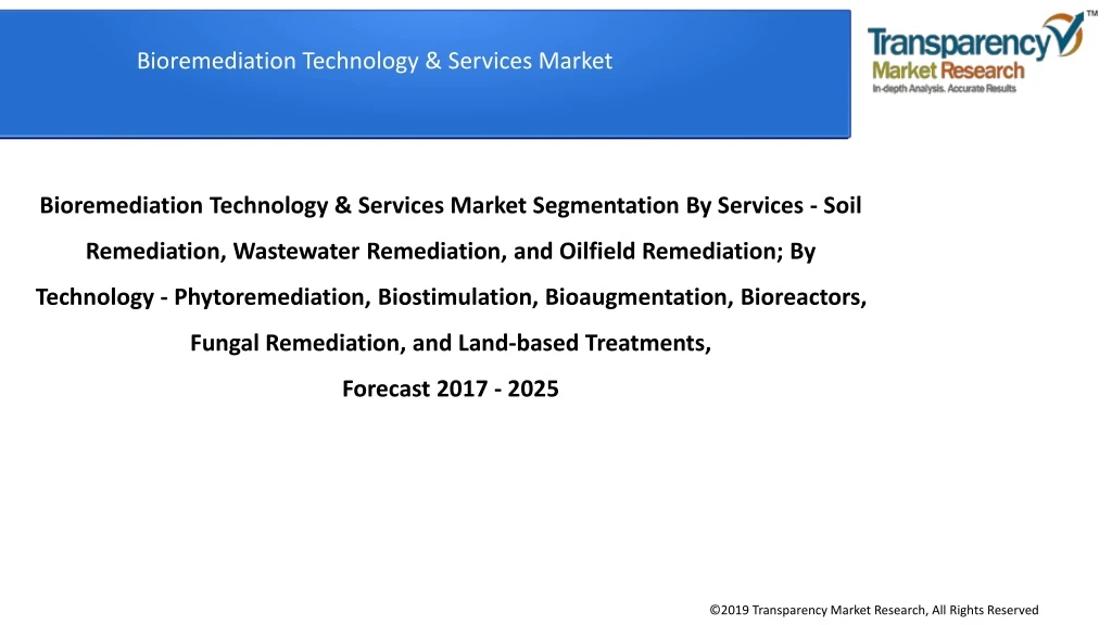 bioremediation technology services market