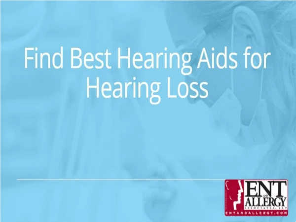 Are You Suffering Hearing Loss problem? Visit Best Audiologists in NY