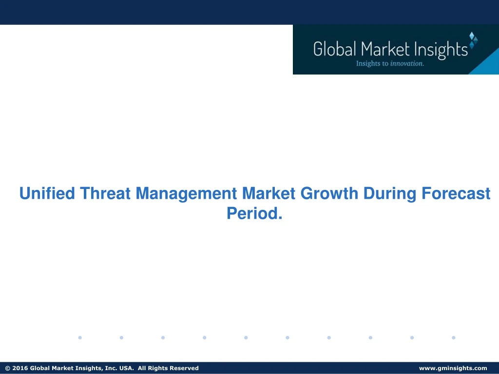 unified threat management market growth during