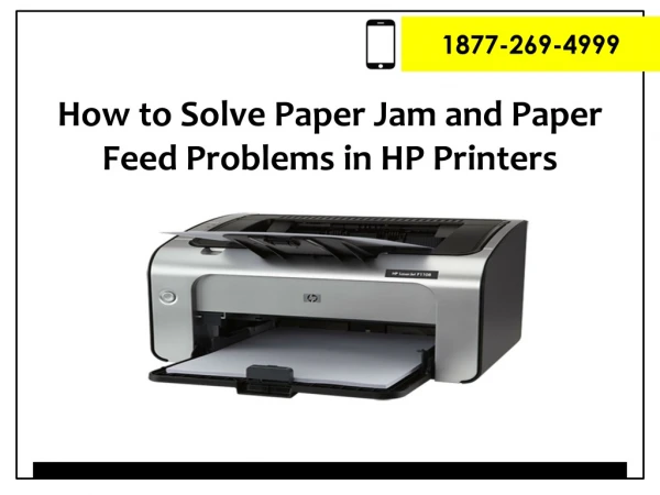 How to Solve Paper Jam and Paper Feed Problems in HP Printer?