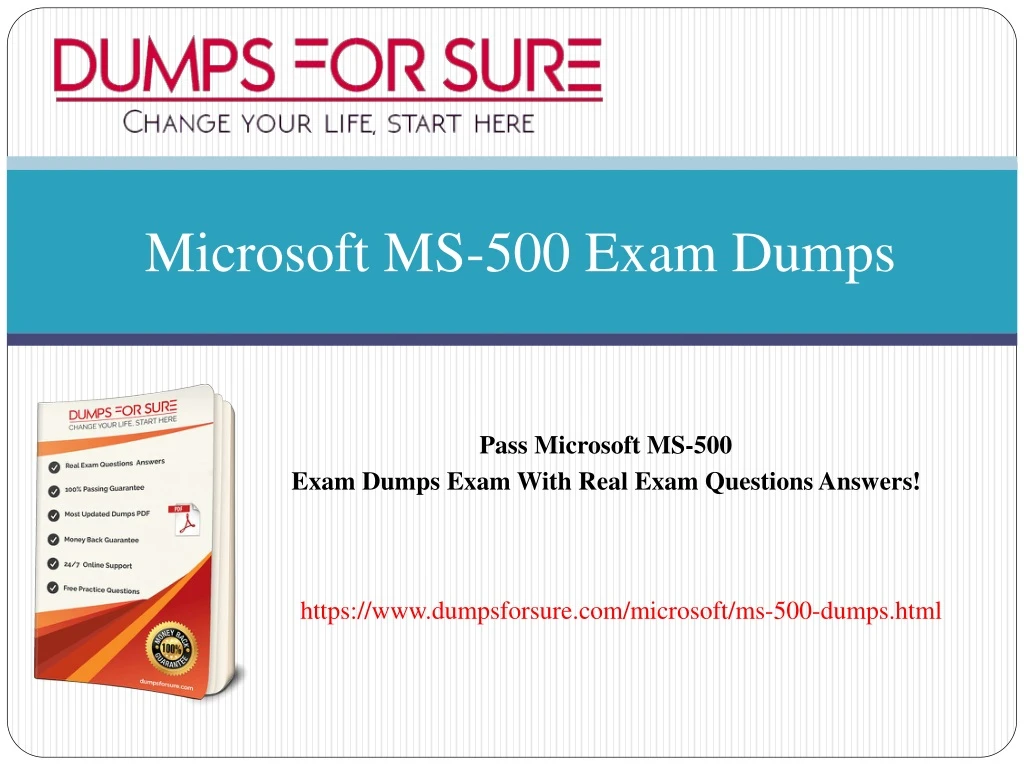 microsoft ms 500 exam dumps