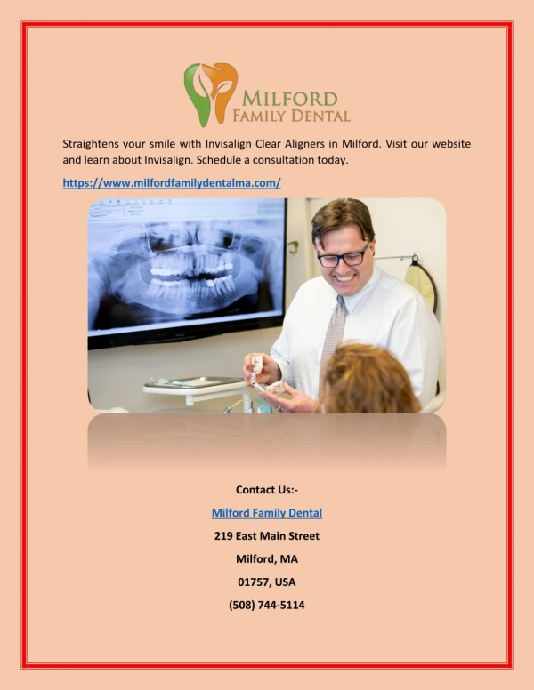 Milford Dentists - Milfordfamilydentalma.com