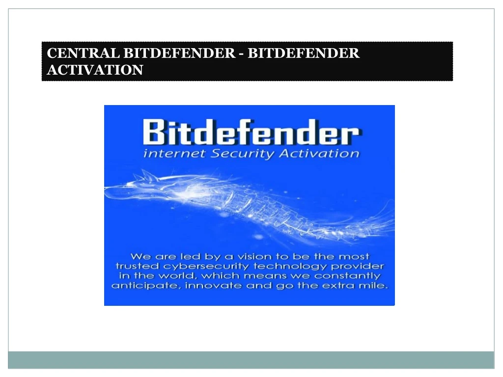 central bitdefender bitdefender activation