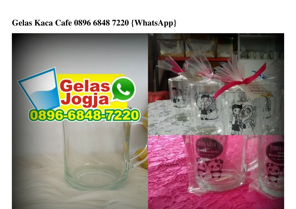 gelas kaca cafe 0896 6848 7220 whatsapp