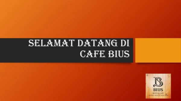 Bius Cafe Malang, Cafe Masa Kini