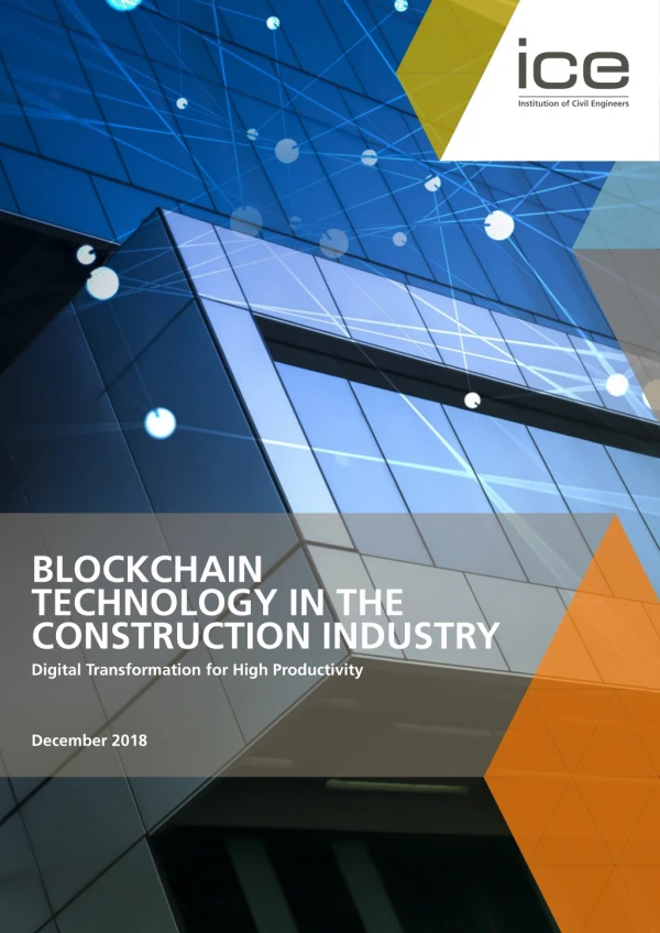 BLOCKCHAIN TECHNOLOGY IN THE CONSTRUCTION INDUSTRY