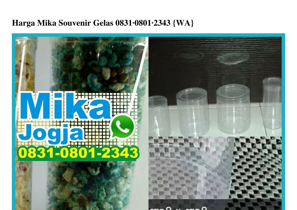 harga mika souvenir gelas 0831 0801 2343 wa