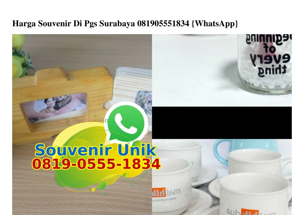 harga souvenir di pgs surabaya 081905551834