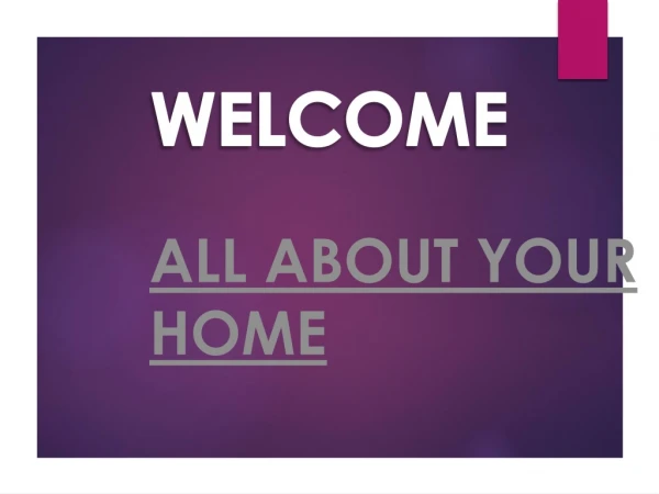 welcome