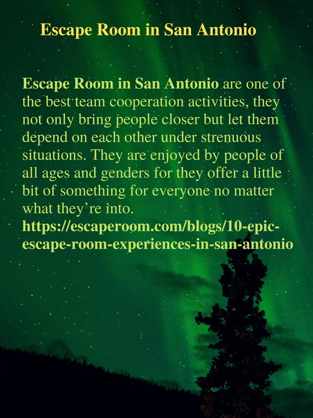 escape room in san antonio