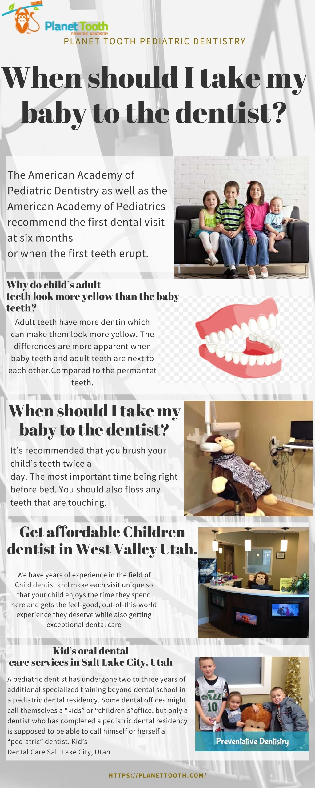 planet tooth pediatric dentistry when should