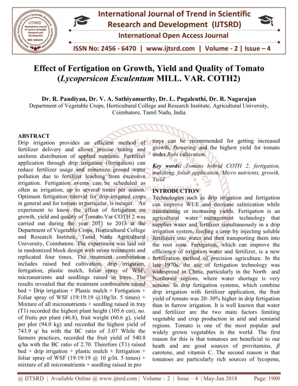 international research research and development