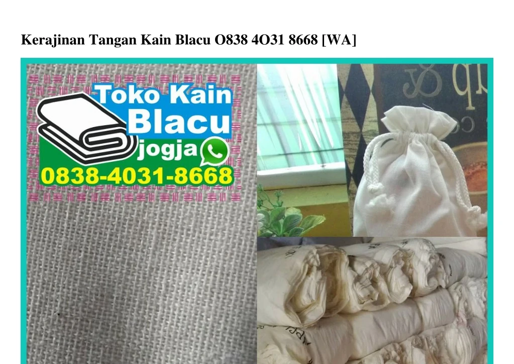 kerajinan tangan kain blacu o838 4o31 8668 wa