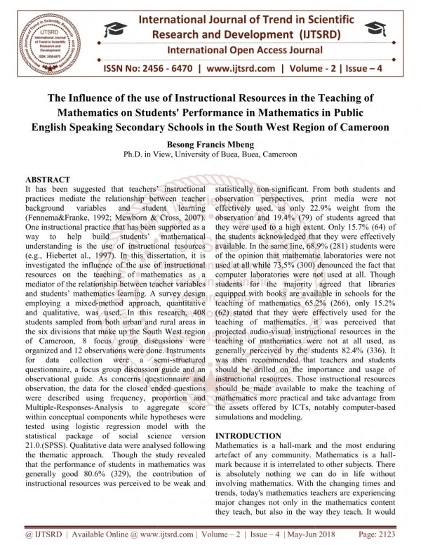 international research research and development