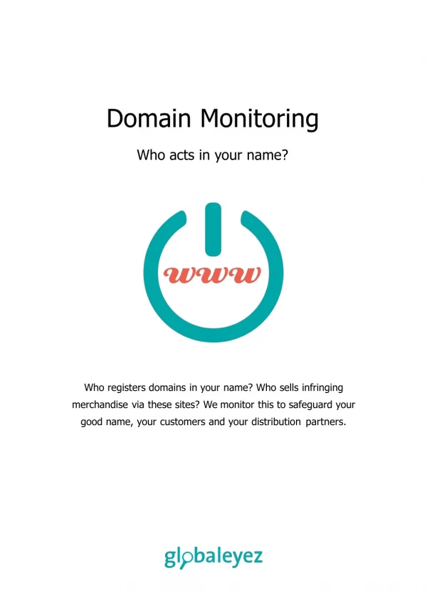 Domain Monitoring