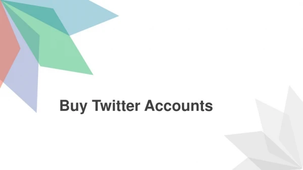 buy twitter accounts