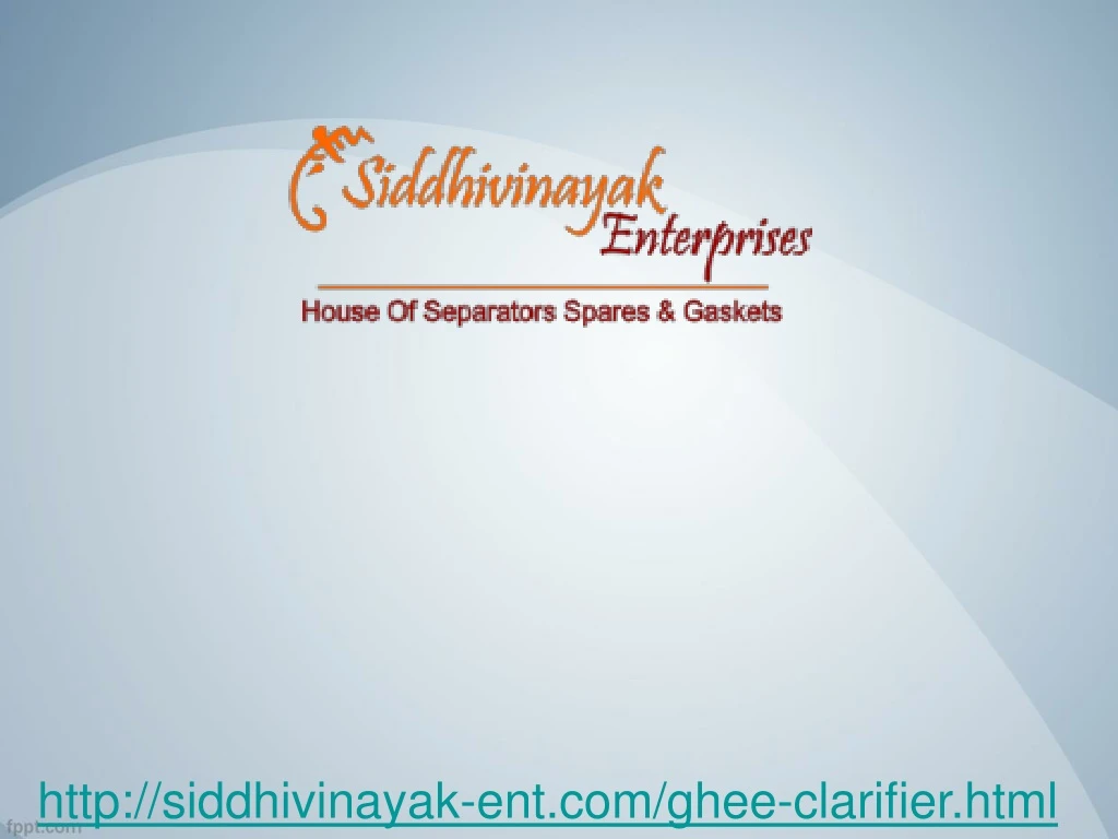http siddhivinayak ent com ghee clarifier html