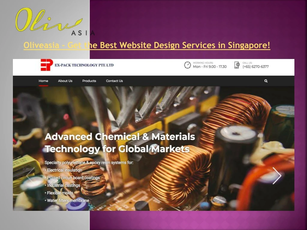 oliveasia get the best website design services