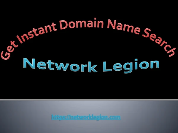 Get Instant Domain Name Search