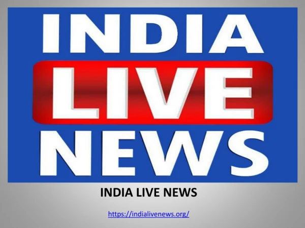 India Live News: The Supreme News Portal