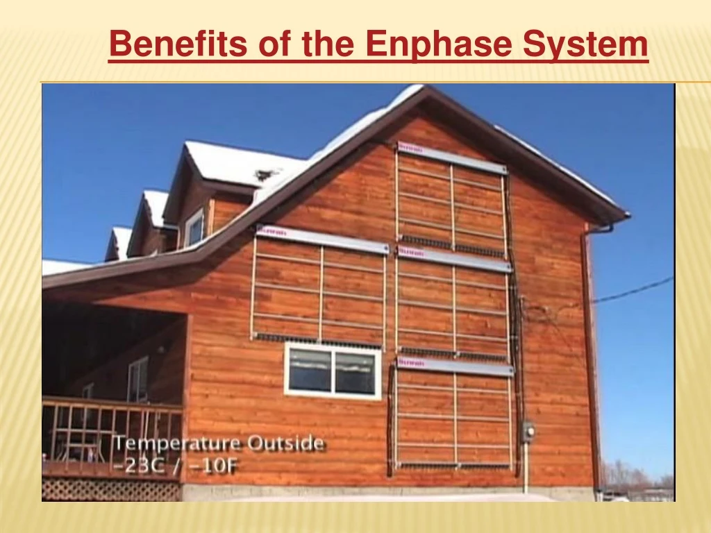 benefits of the enphase system