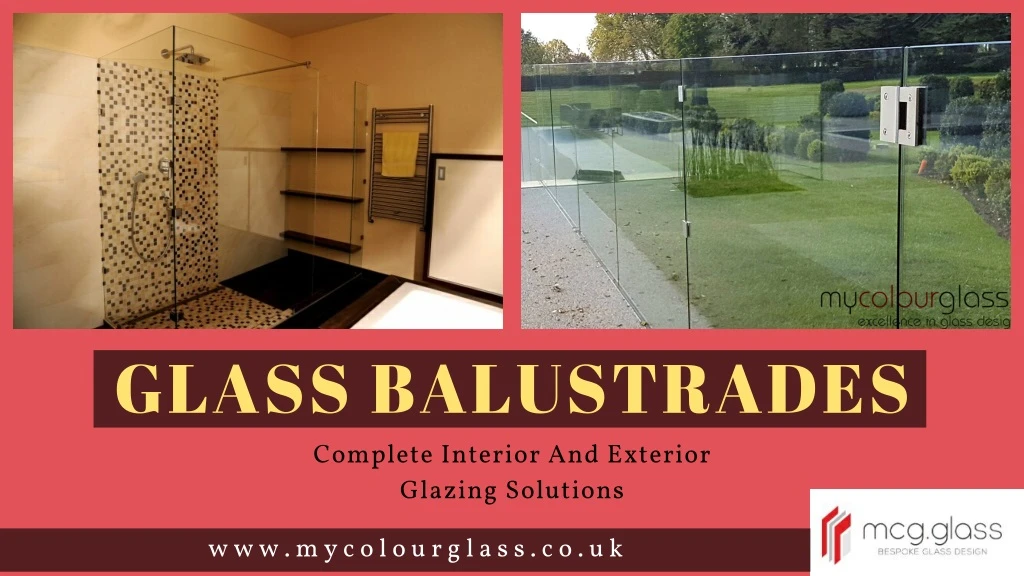 glass balustrades