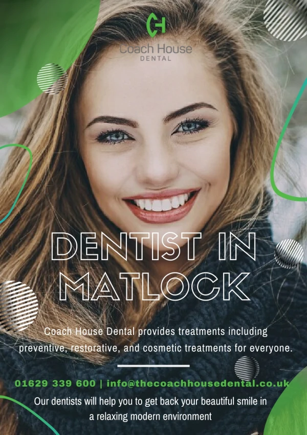 Dentist in Matlock