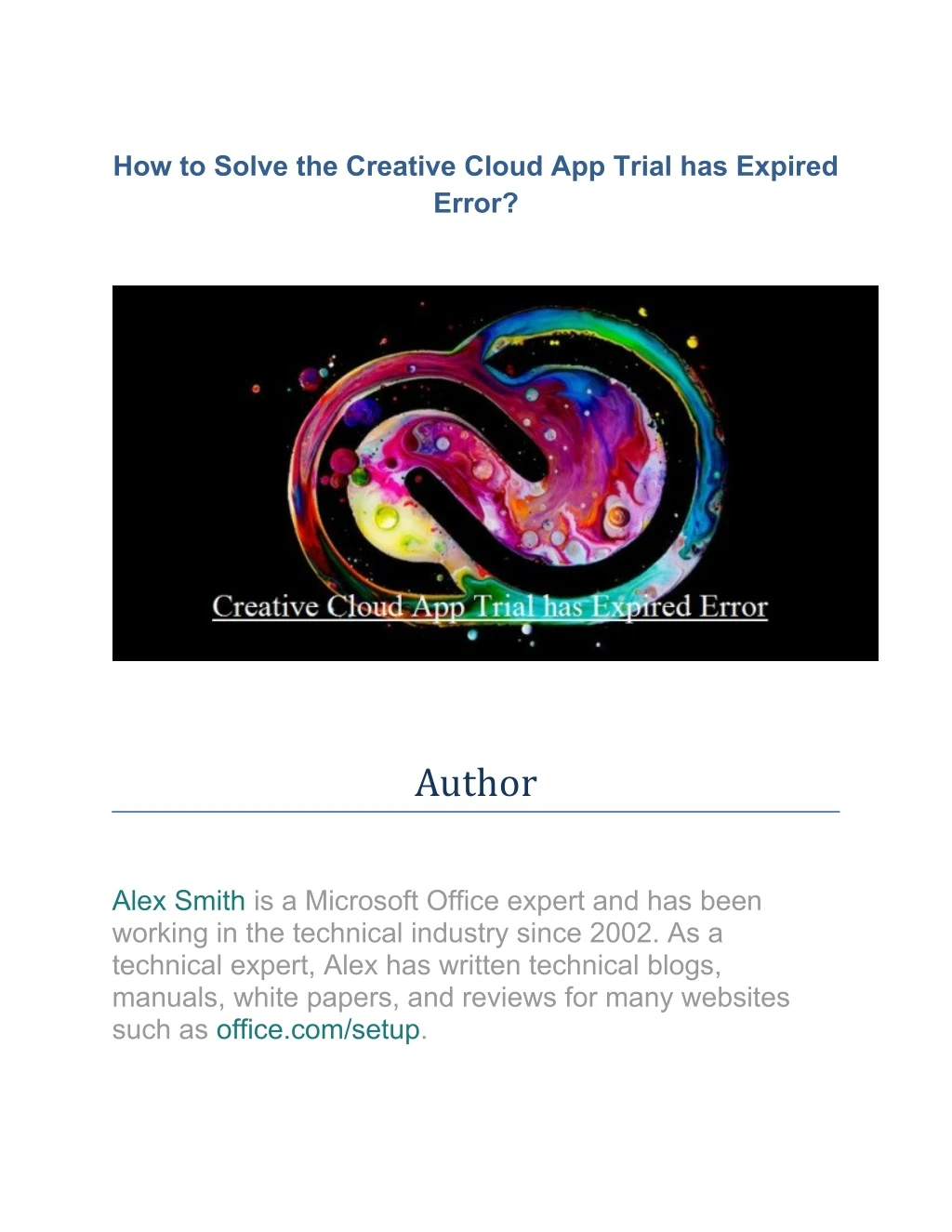 how to solve the creative cloud app trial