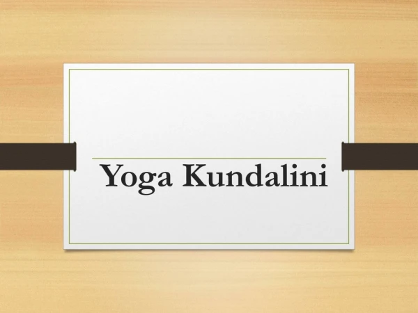 yoga kundalini