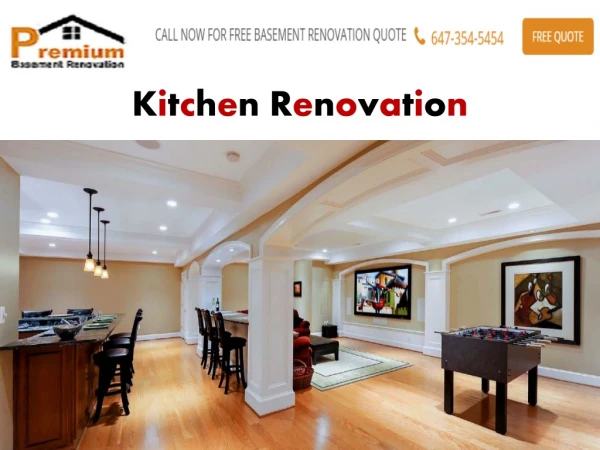 Kitchen Renovation-Premiumbasement