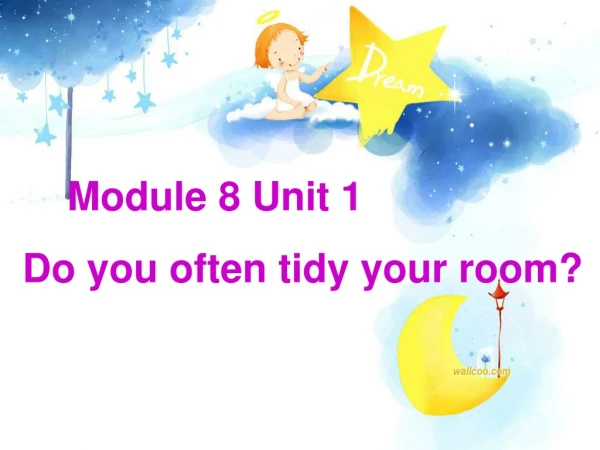 Module 8 Unit 1 Do you often tidy your room?