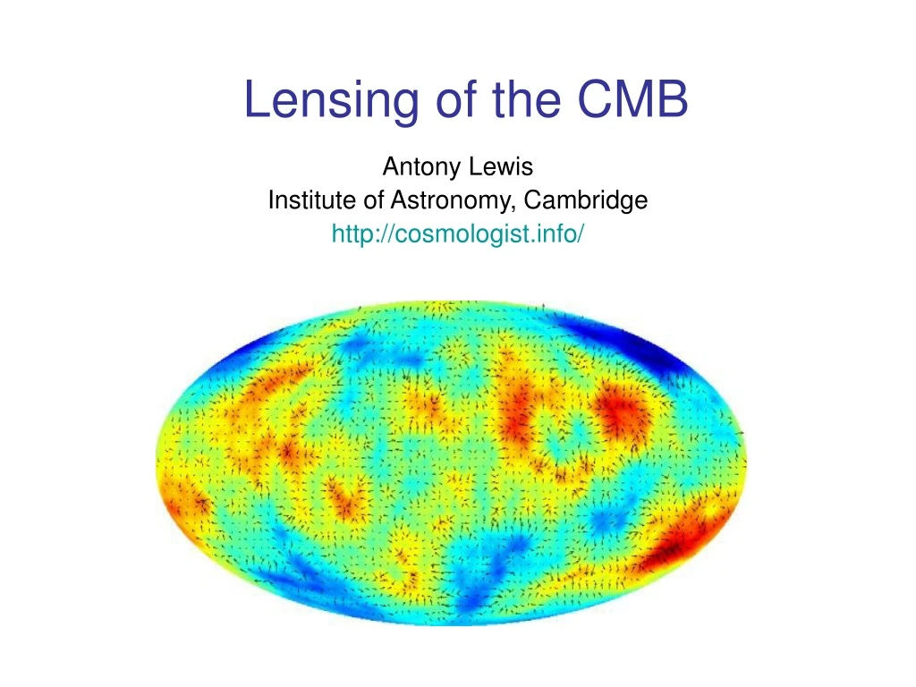lensing of the cmb