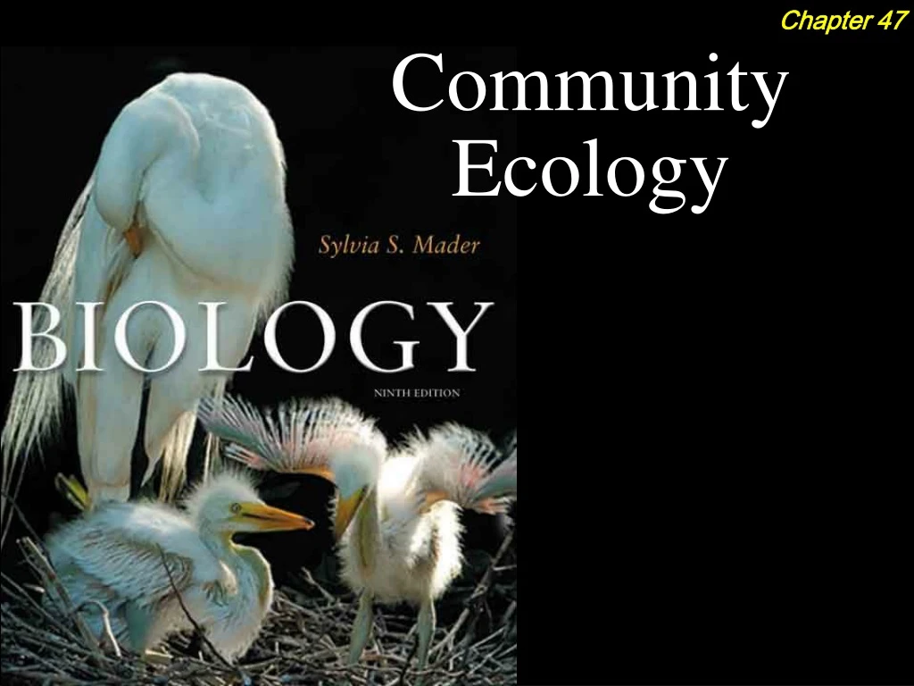 community ecology