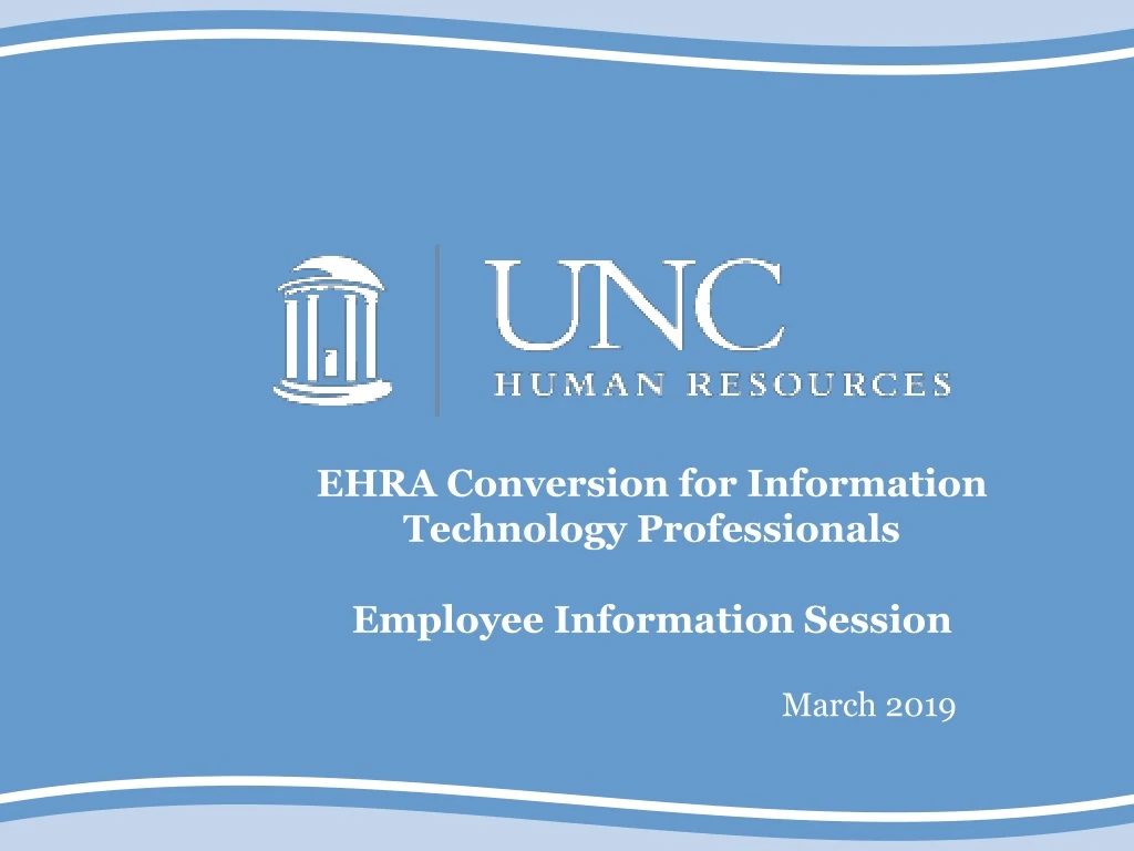 ehra conversion for information technology professionals employee information session