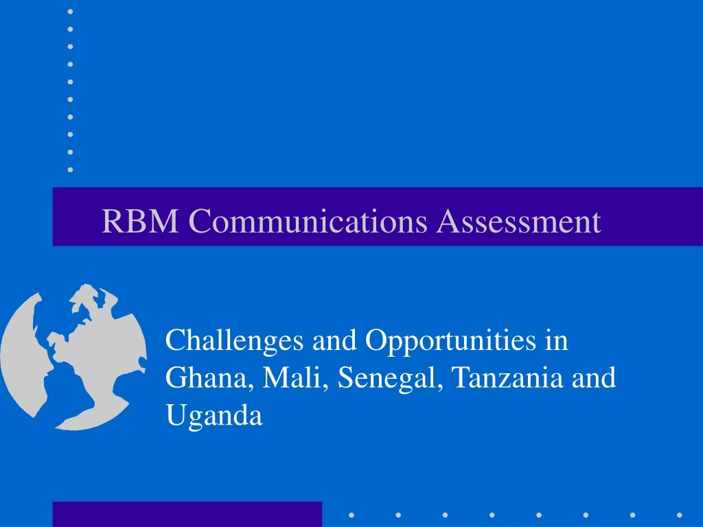 rbm communications assessment