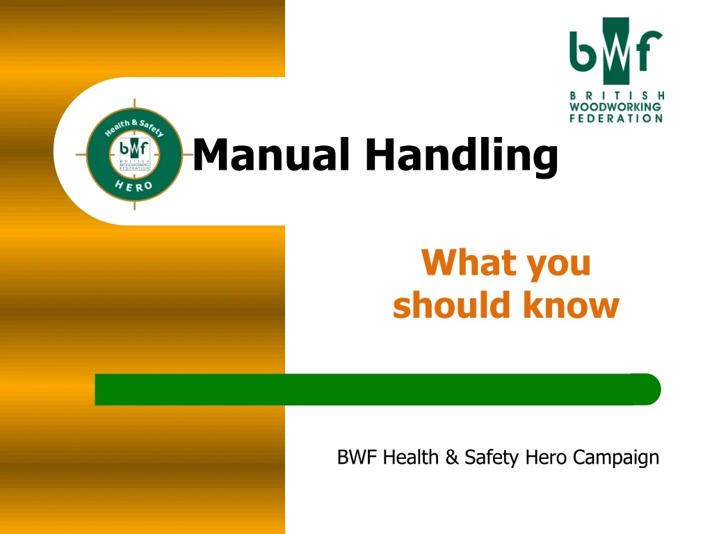 manual handling