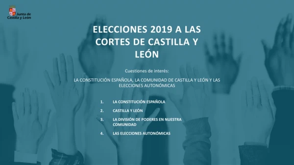 ELECCIONES 2019 A LAS CORTES DE CASTILLA Y LEÓN