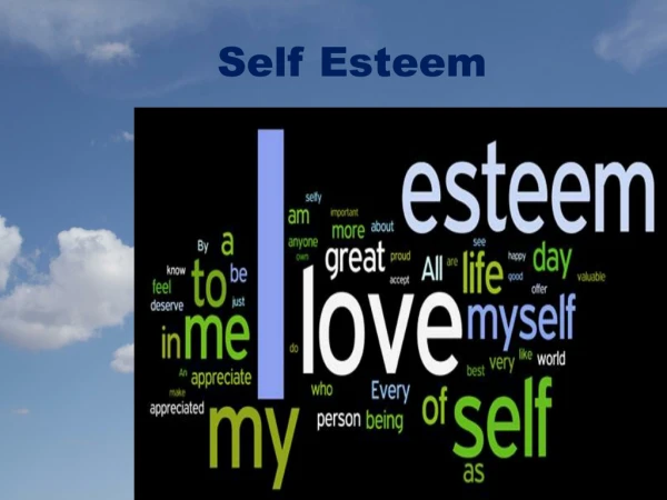 Self Esteem