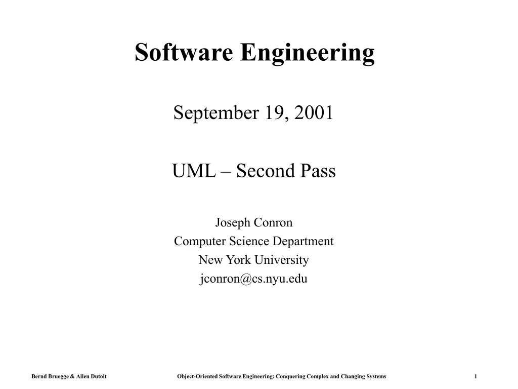 software engineering