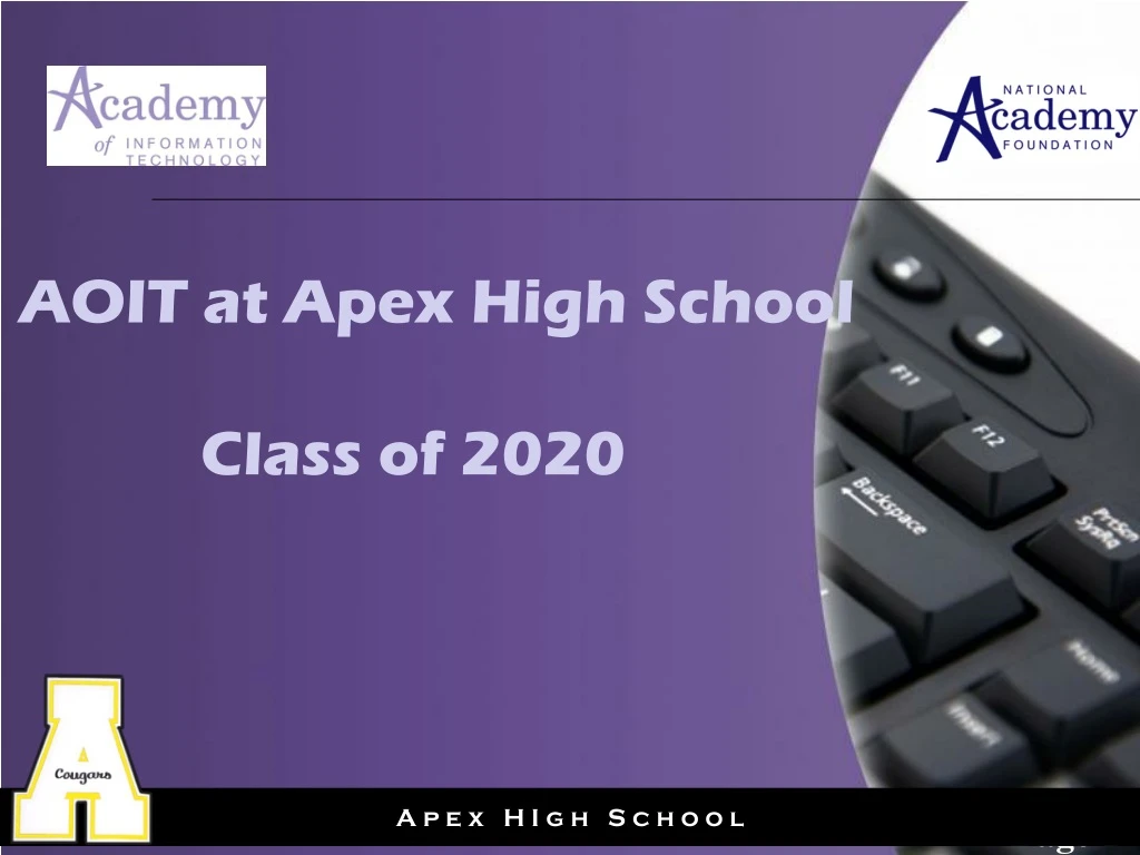 aoit at apex high school