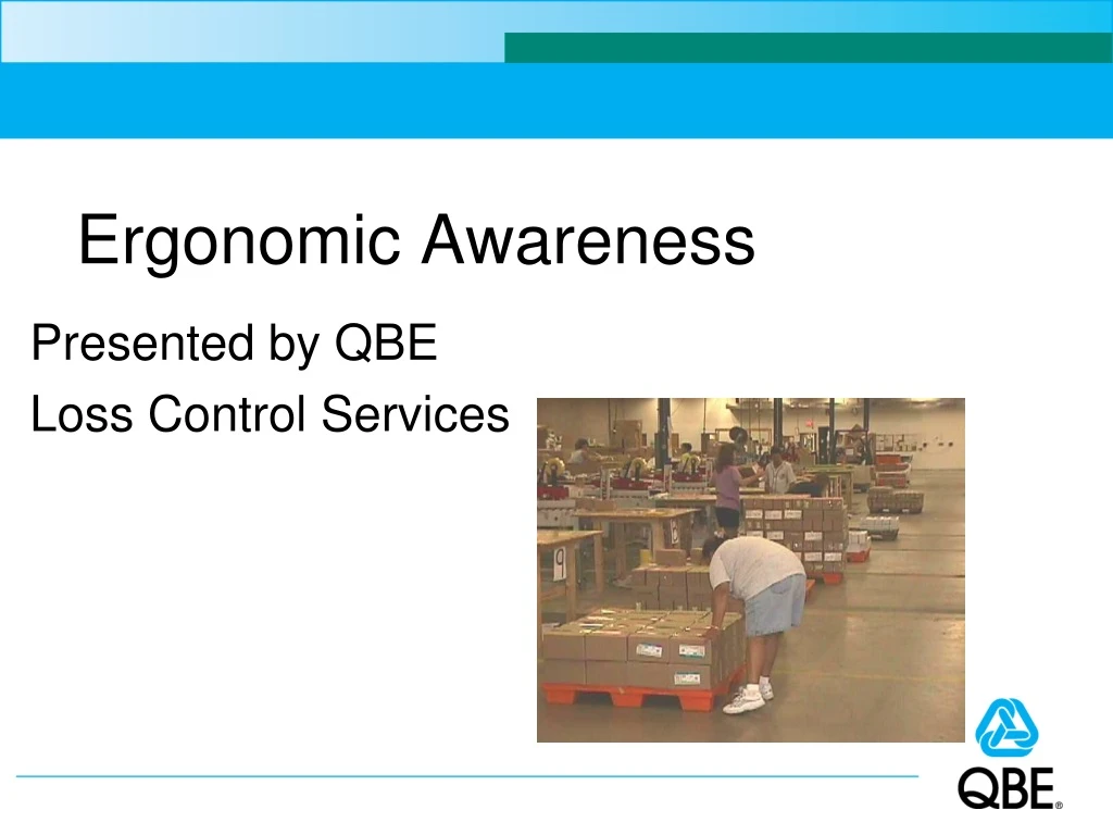 ergonomic awareness