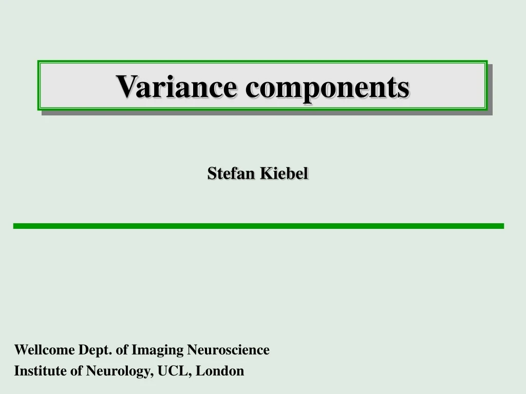 variance components