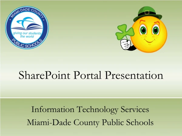 SharePoint Portal Presentation