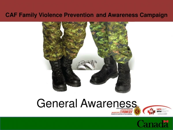 CAF Family Violence Prevention and Awareness Campaign