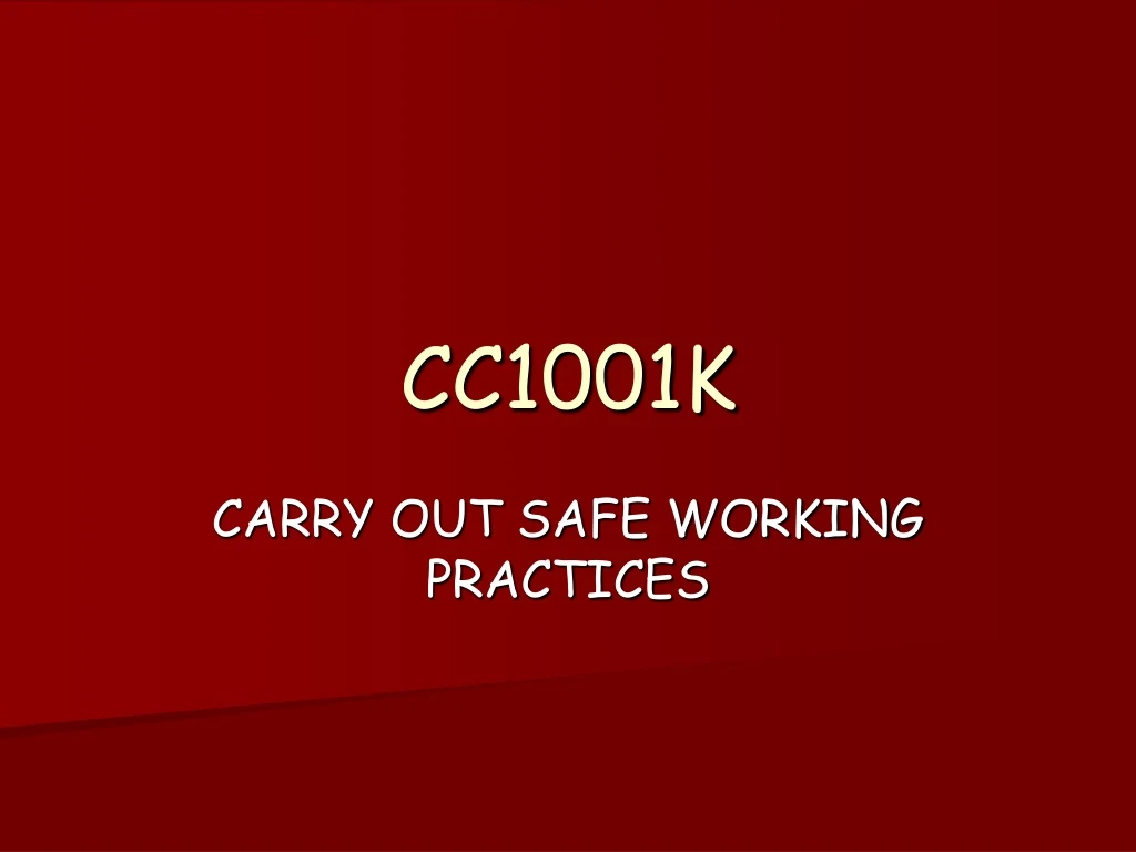cc1001k